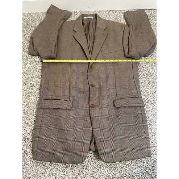 Lauren Ralph Lauren Mens Classic-Fit Ultraflex Stretch Patterned Blazer Size 42L - Picture 6 of 11